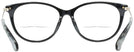 Oval Black Kate Spade Albie/F Bifocal View #4