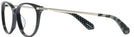 Oval Black Kate Spade Albie/F Single Vision Full Frame View #3