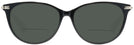Oval Black Kate Spade Albie/F Bifocal Reading Sunglasses View #2