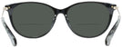Oval Black Kate Spade Albie/F Bifocal Reading Sunglasses View #4
