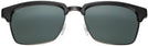 Square Black/Grey Lens Maui Jim Kawika 257 Bifocal Reading Sunglasses View #2