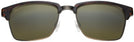 Square Tortoise/HCL Lens Maui Jim Kawika 257 Bifocal Reading Sunglasses View #2