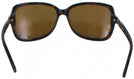 Oversized Dark Havana Liz Claiborne L553-S Polarized View #4