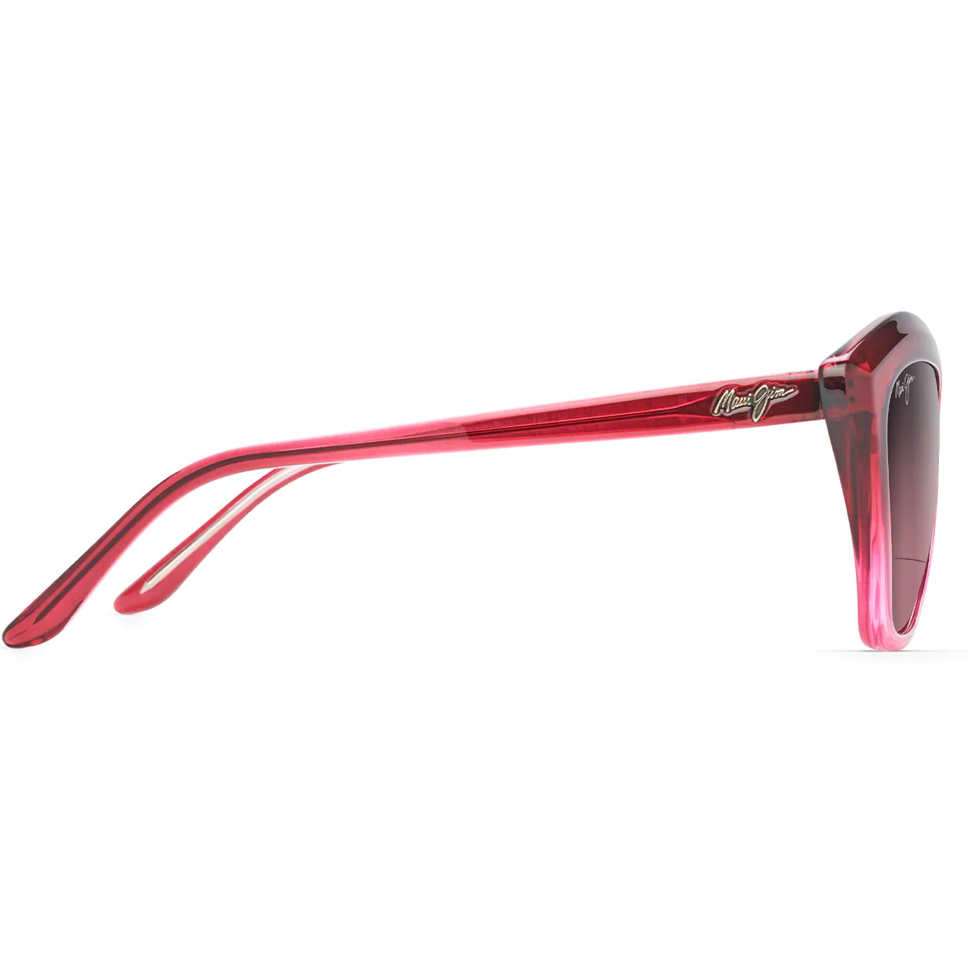 Raspberry Fade/ Rose Lens Maui Jim Lotus 827 Bifocal Reading