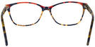Rectangle Red Tortoise/lipstick Millicent Bryce 146 Progressive No-Lines View #4