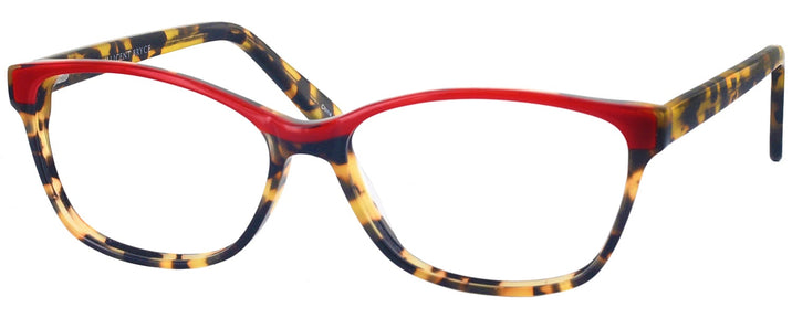 Rectangle Red Tortoise/lipstick Millicent Bryce 146 Computer Style Progressive View #1