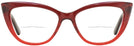 Cat Eye Ruby Red Millicent Bryce 167 Bifocal View #2