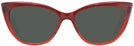 Cat Eye Ruby Red Millicent Bryce 167 Progressive Reading Sunglasses View #2