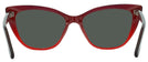 Cat Eye Ruby Red Millicent Bryce 167 Progressive Reading Sunglasses View #4