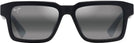 Square Matte Black/Neutral Grey Maui Jim Kahiko 635 View #2