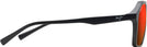 Aviator,Square Matte Black w/Hawaii Lava Lens Maui Jim Wedges 880 View #3