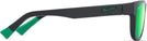 Rectangle Matte Black/Maui Green Lens Maui Jim Keola 628 View #3