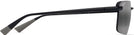 Rectangle Matte Black/Natural Grey Lenses Maui Jim Laulima 626 View #3