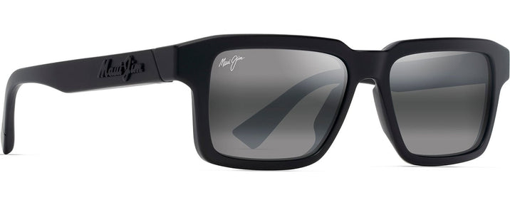 Square Matte Black/Neutral Grey Maui Jim Kahiko 635 View #1