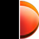 Matte Black/Hawaii Lava Lens swatch