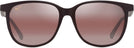 Round Matte Burgundy/Maui Rose Lens Maui Jim Ilikea 650 View #2