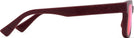 Rectangle Burgundy/Maui Sunrise Lenses Maui Jim Hiapo Asian Fit 655 View #3