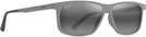Rectangle Matte Gray/Maui Ht Lens Maui Jim Pulama 618 View #1