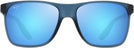 Rectangle Azul Marino Mate/Blue Hawaii Maui Jim Pailolo 603 View #2