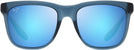 Rectangle Azul Marino Mate/Blue Hawaii Maui Jim Pehu 602 View #2
