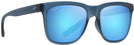 Rectangle Azul Marino Mate/Blue Hawaii Maui Jim Pehu 602 View #1