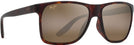 Rectangle Matte Tortoise/HCL Lens Maui Jim Pailolo 603 View #1