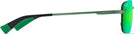 Rectangle Green Matte/Maui Green Mirror Maui Jim Lanakila 624 View #3