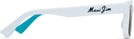 Rectangle White/Neutral Grey Maui Jim Hiapo Asian Fit 655 View #3