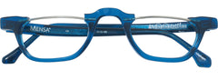 Mozart Single Vision Half Readers. Color: Blue