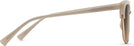 Oval,Cat Eye Milky Almond Gold w/HCL Bronze Lens Maui Jim Lokelani 825 View #3