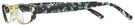 Oval Green Fusion Contempo Single Vision Half Frame View #3