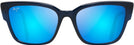 Cat Eye,Rectangle Navy Blue w/Blue Hawaii Lens Maui Jim Kou 884 View #2