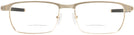 Rectangle Satin Light Gold Oakley OX3184 Tincup Bifocal w/ FREE NON-GLARE View #2