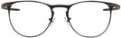 Round Satin Black Oakley OX5145 Single Vision Full Frame w/ FREE NON-GLARE View #2