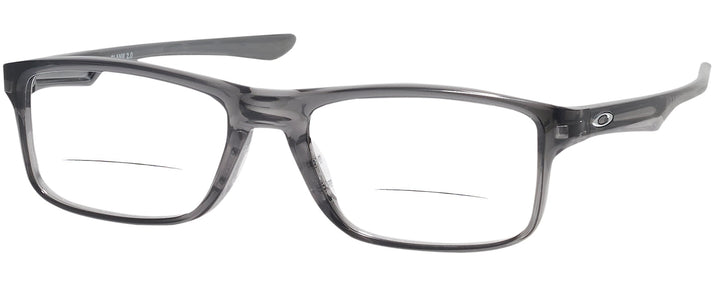 Rectangle Polished Grey Smoke Oakley OX8081L Bifocal w/ FREE NON-GLARE View #1