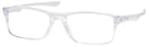 Rectangle Polished Clear Oakley OX8081L Progressive No-Lines w/ FREE NON-GLARE View #1