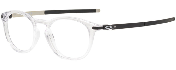 Round Clear Oakley OX8105 Pitchman Single Vision Full Frame w/ FREE NON-GLARE View #1