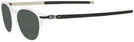 Round Clear Oakley OX8105 Pitchman Bifocal Reading Sunglasses View #3