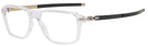 Square Polished Clear Oakley OX8166L Wheel House Progressive No-Lines View #1