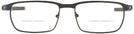 Rectangle Powder Coal Oakley OX3184 Tincup Bifocal w/ FREE NON-GLARE View #2