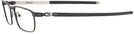Rectangle Powder Coal Oakley OX3184 Tincup Single Vision Full Frame w/ FREE NON-GLARE View #3