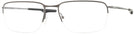 Rectangle Pewter Oakley OX5148 Wingback Single Vision Full Frame w/ FREE NON-GLARE View #1