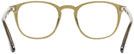 Round Trans Olive Green Persol 3143VL Single Vision Full Frame w/ FREE NON-GLARE View #4