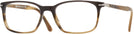 Rectangle Striped Brown/Grey/Black Persol 3189VL Progressive No-Lines w/ FREE NON-GLARE View #1