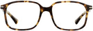 Square Brown/beige Tortoise Persol 3246V Computer Style Progressive View #2