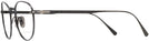Round Matte Black Persol 5002VT Bifocal w/ FREE NON-GLARE View #3