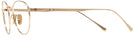 Round Gold Persol 5002VT Single Vision Full Frame w/ FREE NON-GLARE View #3