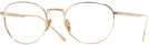 Round Gold Persol 5002VT Progressive No-Lines w/ FREE NON-GLARE View #1