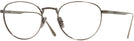 Round Pewter Persol 5002VT Single Vision Full Frame w/ FREE NON-GLARE View #1