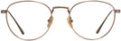Round Bronze Persol 5002VT Single Vision Full Frame w/ FREE NON-GLARE View #2